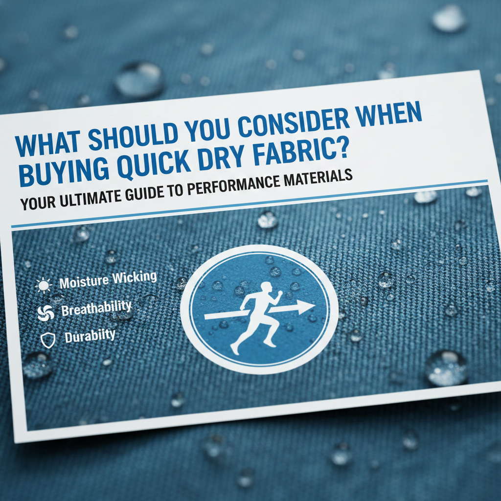 Mitä tulee ottaa huomioon nopeasti kuivuvaa kangasta ostaessa?