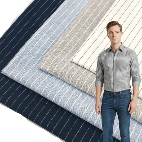 Cotton Oxford Shirt Fabric