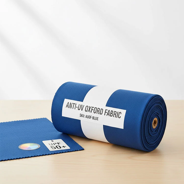 Polyesteri anti UV Oxford kangas Polyesteri anti UV Oxford kangas