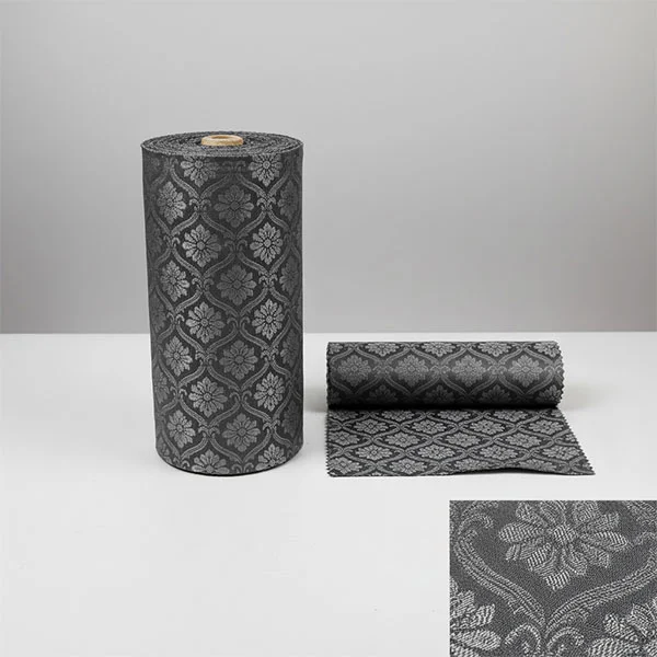 Polyesteriviskoosisekoitettu jacquard-vuorikangas Polyesteriviskoosisekoitettu jacquard-vuorikangas