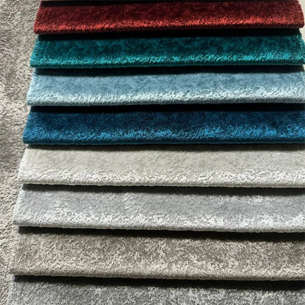 Kiiltävä Velvet sohvakangas